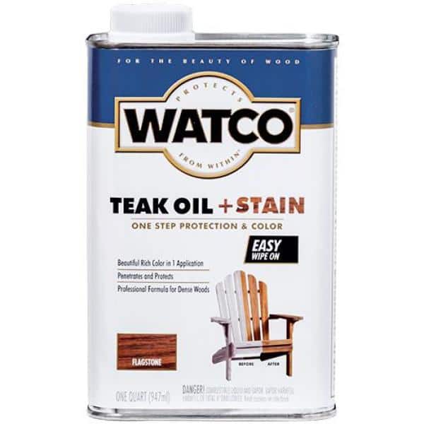 1 Quart Teak Oil in Flagstone (4 Pack)