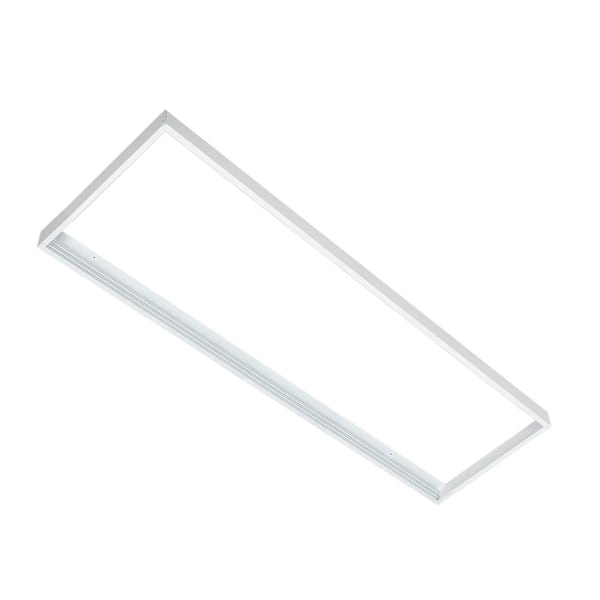 E2BPL 2 ft. x 4 ft. 5000 Lumens Integrated LED Panel Light, 4000K Cool -Watthite Dimmable 40-Watt Flat Panel (2-Pack)