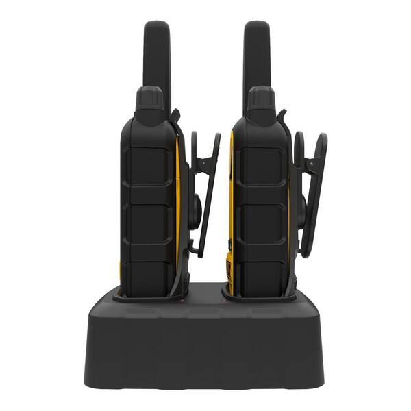 DXFRS300 Heavy-Duty 1-Watt Walkie Talkie and Headset Bundle (6-Pack)