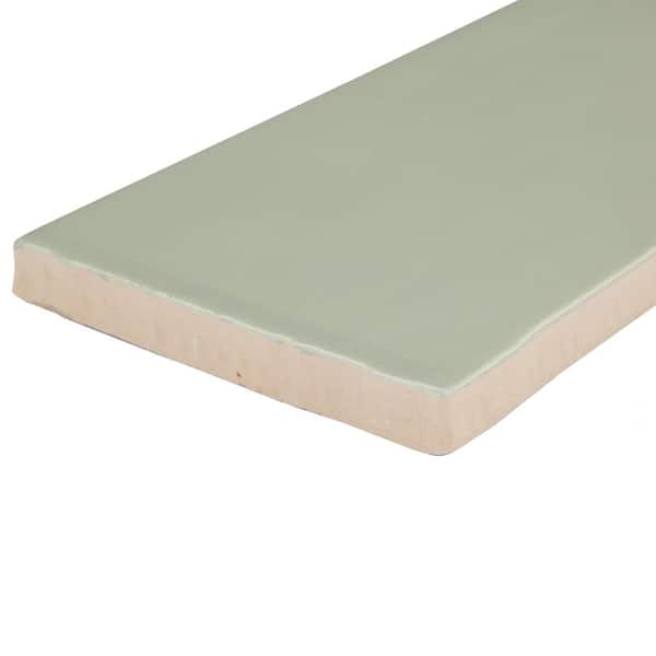 Chester Sage 3 in. x 12 in. Ceramic Wall Tile (5.72 sq. ft./Case)