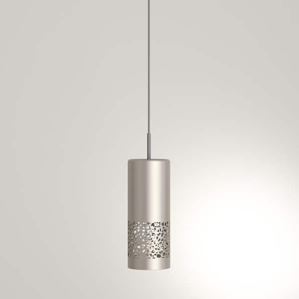 Hensley 1-Light Satin Nickel Mini Pendant