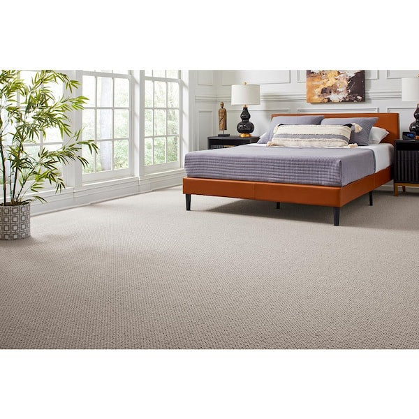 Cliffmont  - Dove Grey - Gray 39 oz. Triexta Pattern Installed Carpet