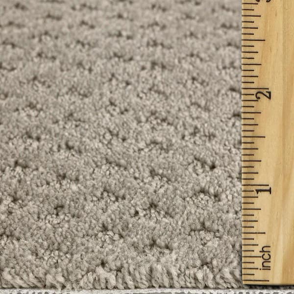 Transcends Time Spice Cake Beige 39 oz. Triexta Pattern Installed Carpet