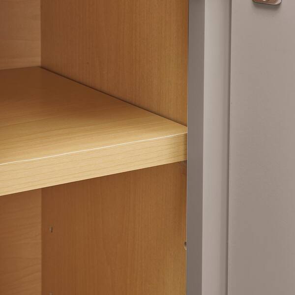 Westfield Dusk Gray Shaker Stock Assembled Wall Kitchen Cabinet (24 in. W x 12 in. D x 36 in. H)