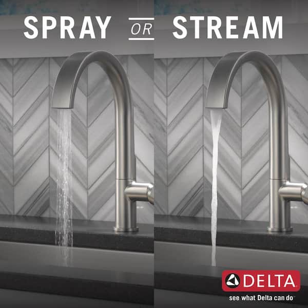Keele Single-Handle Pull-Down Sprayer Kitchen Faucet in SpotShield Stainless