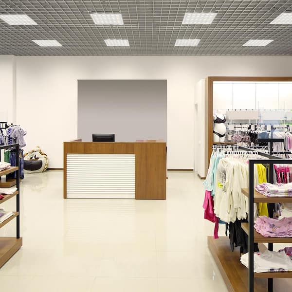 Designer Troffers Pixel Square Series 2 ft.x 2 ft. 5000 Lumens Integrated LED Flat Panel Light at 40-Watt 4000K (6-Pack)