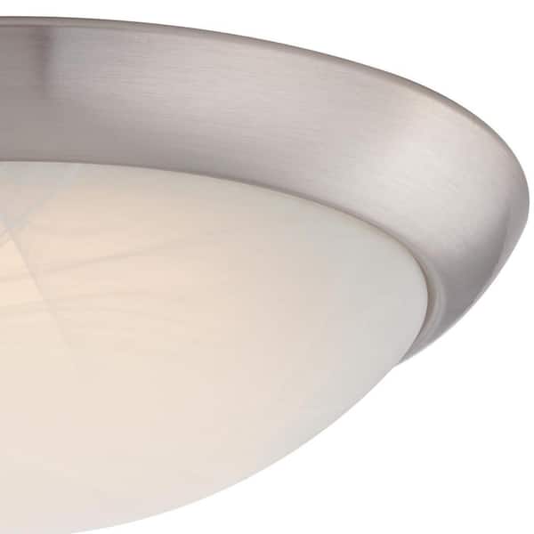 16-Watt Brushed Nickel Integrated LED Flush Mount