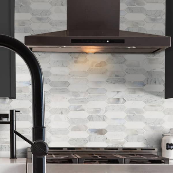 Cienega Springs 11 in. x 14.63 in. Mixed Glass Patterned Look Wall Tile (14.4 sq. ft./Case)