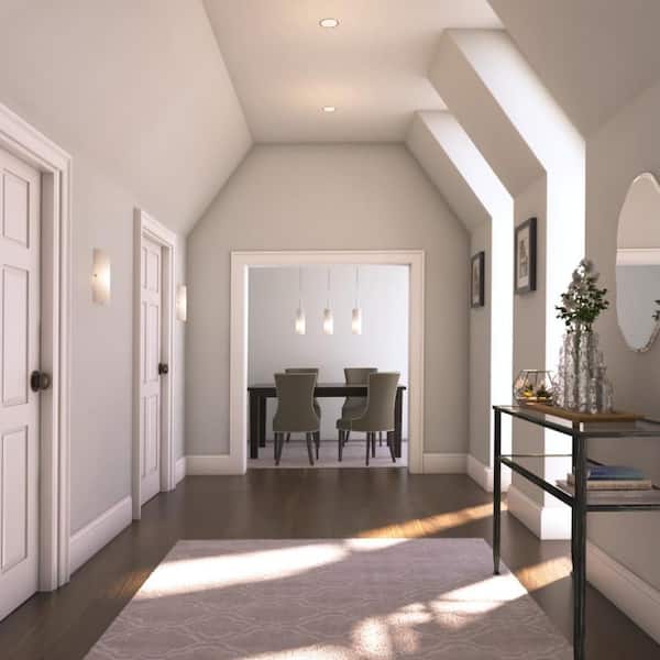 Troy 3 3 in. W x 11.8 in. H 1-Light Matte Nickel Wall Sconce with Frosted Glass Shade