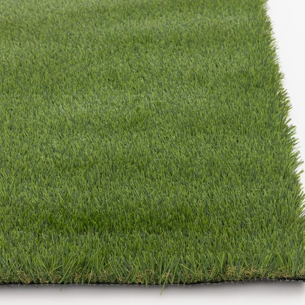 62 oz. 15 ft. Wide x Cut to Length Light Field Clover Artificial Grass