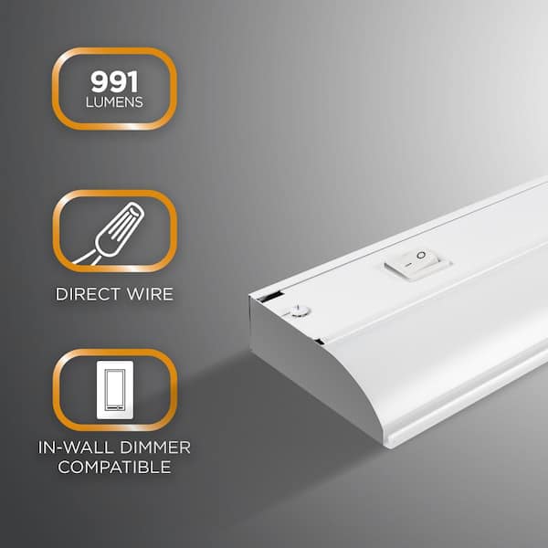 ProWire Direct Wire 24 in. LED White Under Cabinet Light