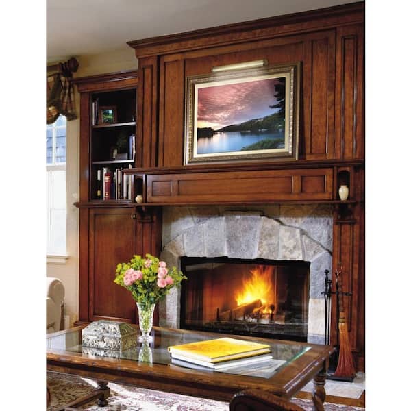 7 in. Antique Brass Slimline Picture Light