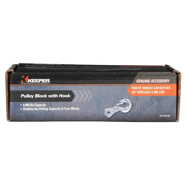 Pulley Block Assembly, 8000 lb capacity