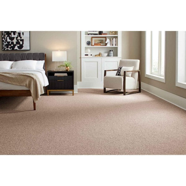 Falhurst  - Great Smokies - Brown 24 oz. Polyester Pattern Installed Carpet