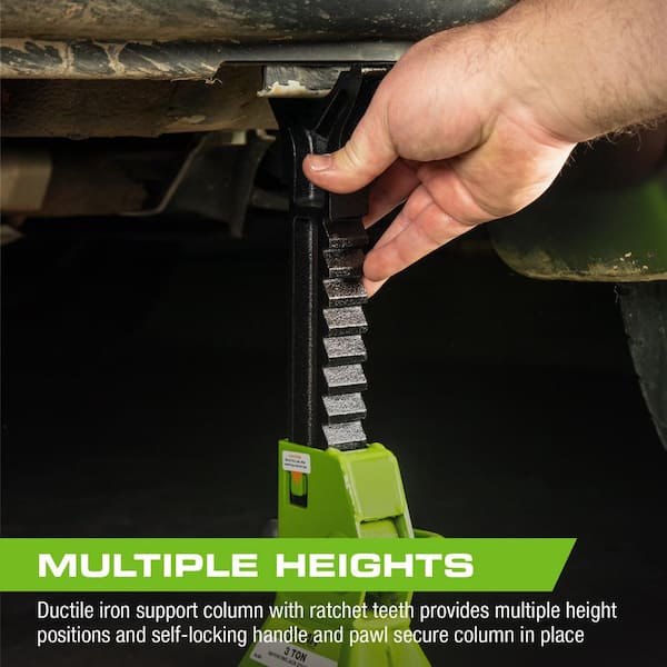 3-Ton Steel Jack Stands