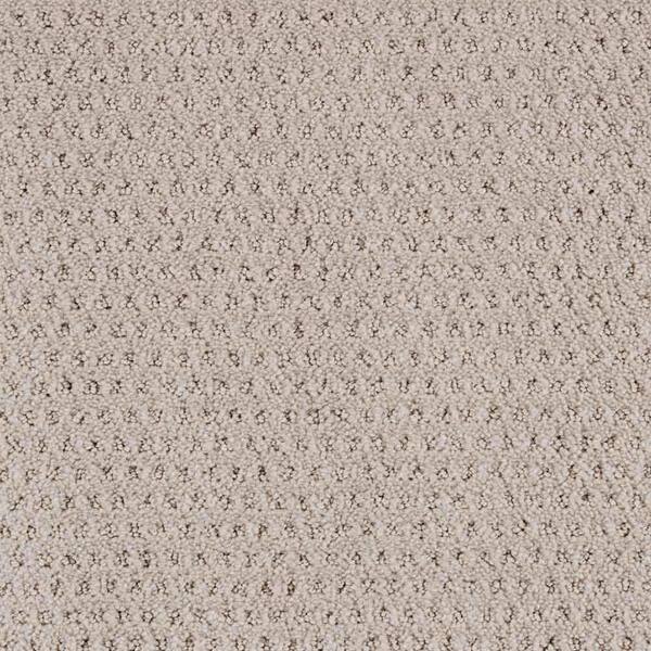 Game Face  - Ash - Gray 31 oz. Triexta Texture Installed Carpet