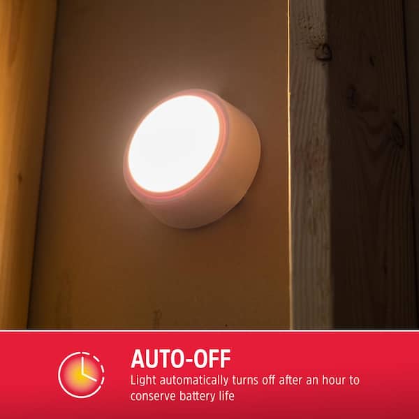 Battery Operated LED Ceiling Night Light Fixture with Remote