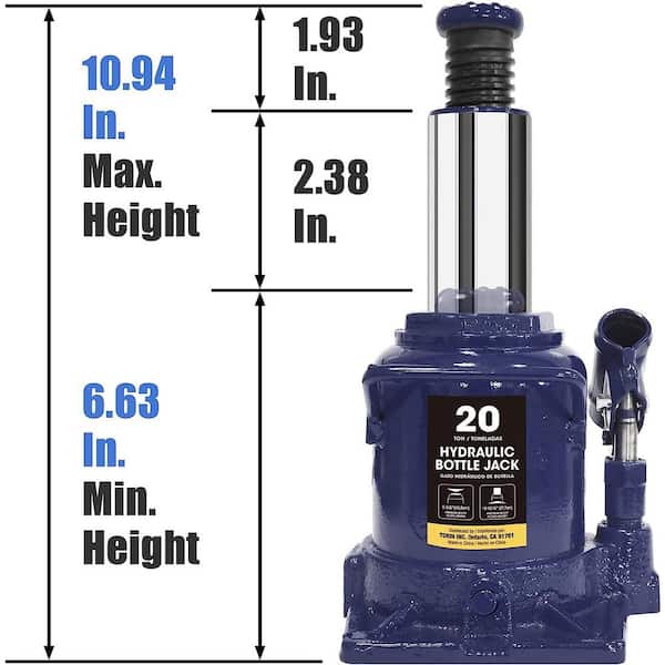 20-Ton Low-Profile Bottle Jack