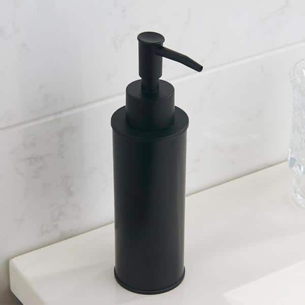 General Hotel Freestanding Soap Dispenser in Matte Black
