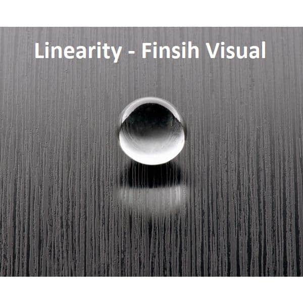 4 ft. x 8 ft. Laminate Sheet in Satin Stainless with Premium Linearity Finish