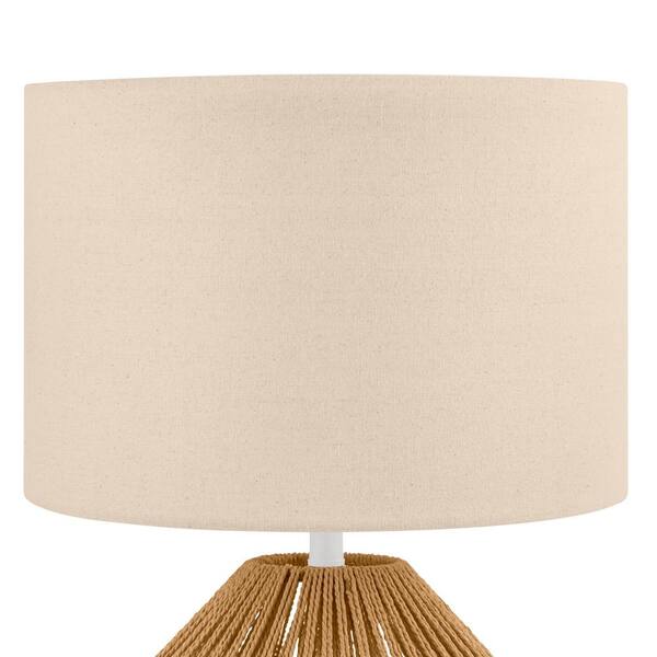 Quinton 24.5 in. Rattan Accent Lamp
