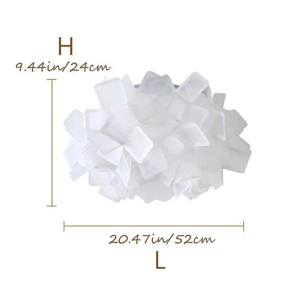 3-Light Modern LED Flush Mount Light Creative Design Ceiling Lighting