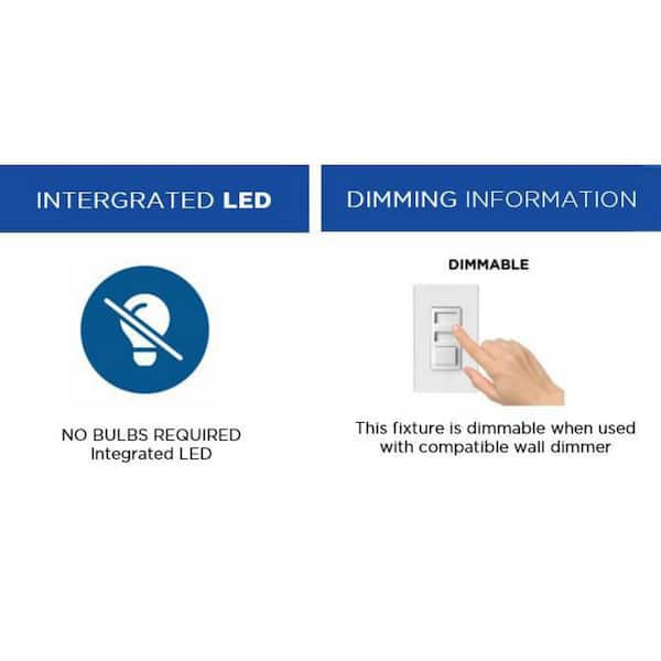 Phase 4 Collection 16 in. 1-Light Brushed Nickel Small Modern Integrated 3CCT Integrated LED Linear Vanity Light