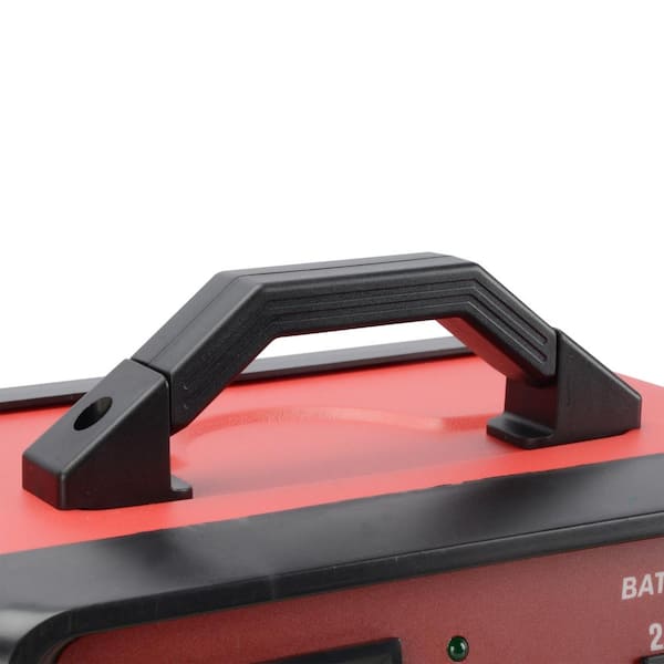 4.5 ft. 12-Volt Car-To-Car Battery Charger with Self-Resetting Circuit Breaker and Heavy-Duty Nickel Plated Clamps