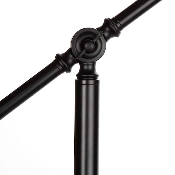 Hudson 2nd Edition 70 in. Black LED Arc Floor Lamp