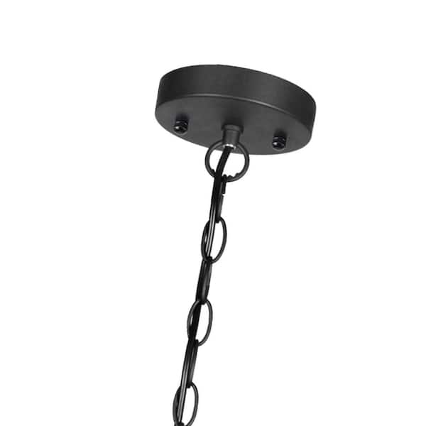 Boise 6-Light Black Candlestick Chandelier