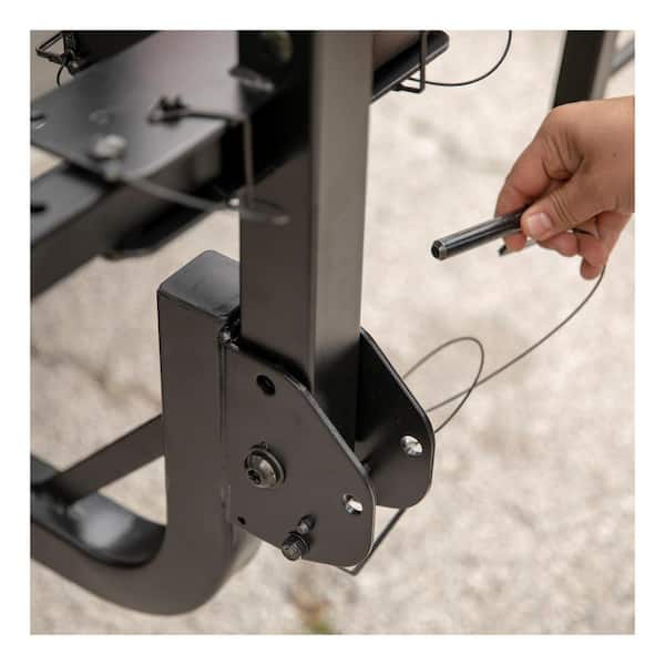 4-Bike Tray-Style Hitch-Mounted Bike Rack 2 in. Shank