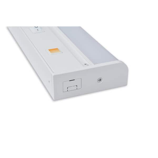 Direct Wire Aluminum 24 in. LED White CCT Changing Under Cabinet Light