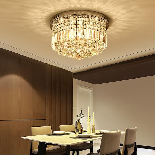 Kathi 9-Light Chrome Chandelier with K9 Crystal