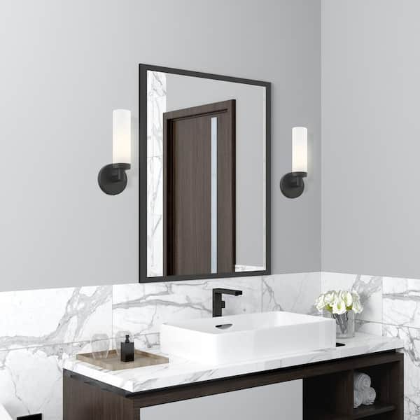 Aspen 1 Light Black ADA Single Sconce