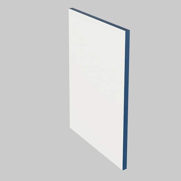 Richmond Valencia Blue Plywood Shaker Ready to Assemble Sink Base Kitchen Cabinet Sft Cls 36 in W x 24 in D x 34.5 in H