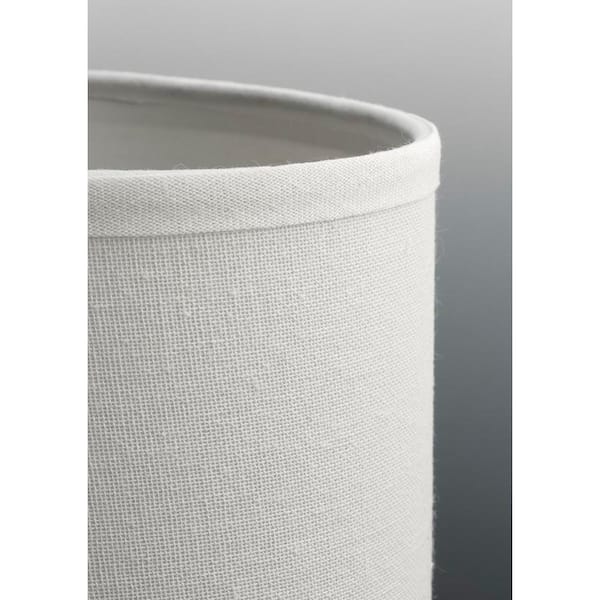 Inspire Collection 17-Watt Antique Bronze Integrated LED Transitional Bedroom Ceiling Light Drum Semi-Flush Mount