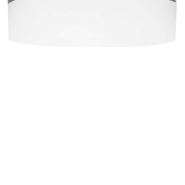 11 in. Brushed Nickel LED Flush Mount