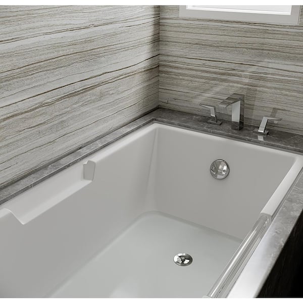 Twist and Close 1-1/2 in. White Poly Pipe Bath Waste and Overflow Drain in Chrome