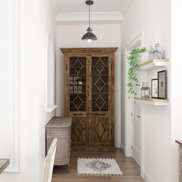 1-Light Industrial Farmhouse Barn Pendant Light Modern Dark Gray Island Bar Pendant Ceiling Light with Metal Dome Shade