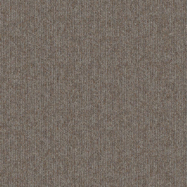 Crescent Creek Brown Commercial 24 in. x 24 Glue-Down Carpet Tile (24 Tiles/Case) 96 sq. ft.