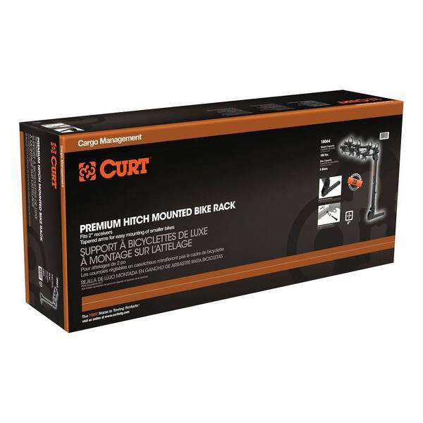 4-Bike Premium Hitch Mounted Bike Rack