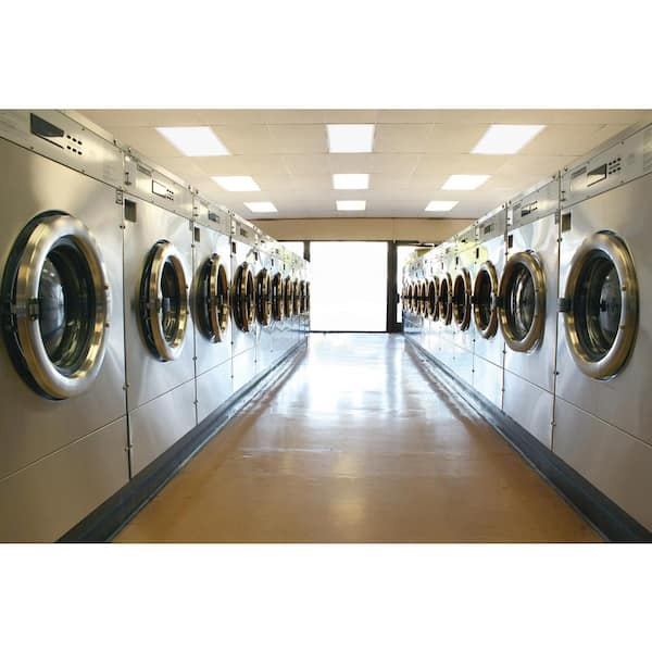 CPX 2 ft. x 4 ft. 128-Watt Equivalent Adjustable Lumens Integrated LED White Troffer Light with Switchable CCT with Whip