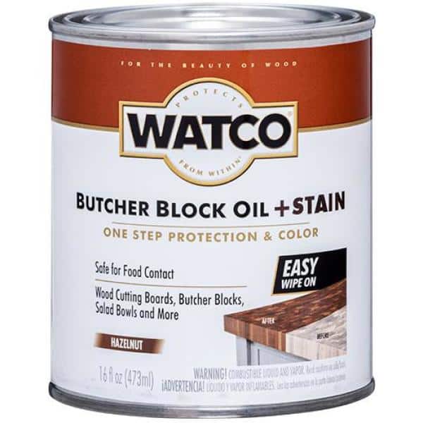1 Pint Butcher Block Oil in Hazelnut