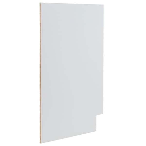 24x34.5in. Base End Panel in White