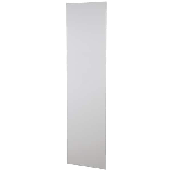 White 24x90x0.51 in. Pantry End Panel