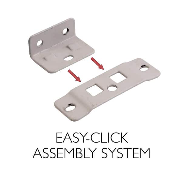 Brookings Plywood Ready to Assemble Shaker 18x34.5x24 in. 3-Drawer Base Kitchen Cabinet in White