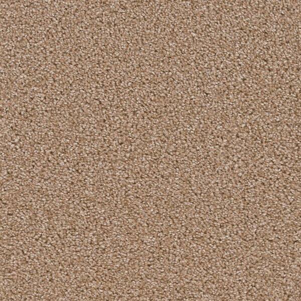 Added Value  - Pamper - Beige 24 oz. SD Polyester Texture Installed Carpet