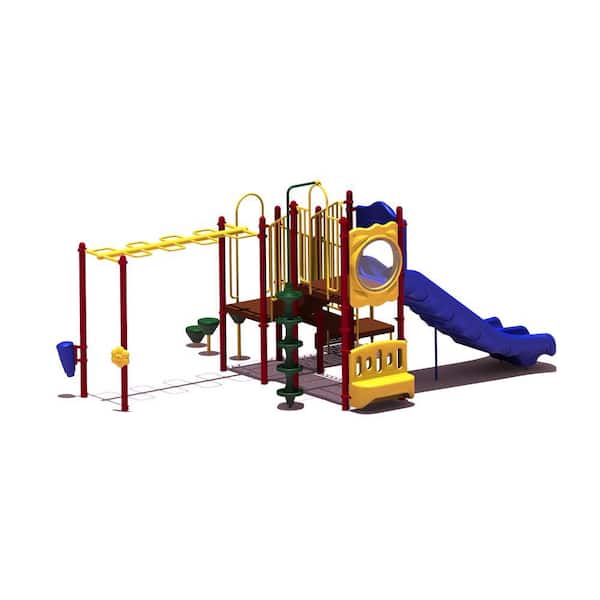 UPlay Today Maddie's Chase (Playful) Commercial Playset with Ground Spike