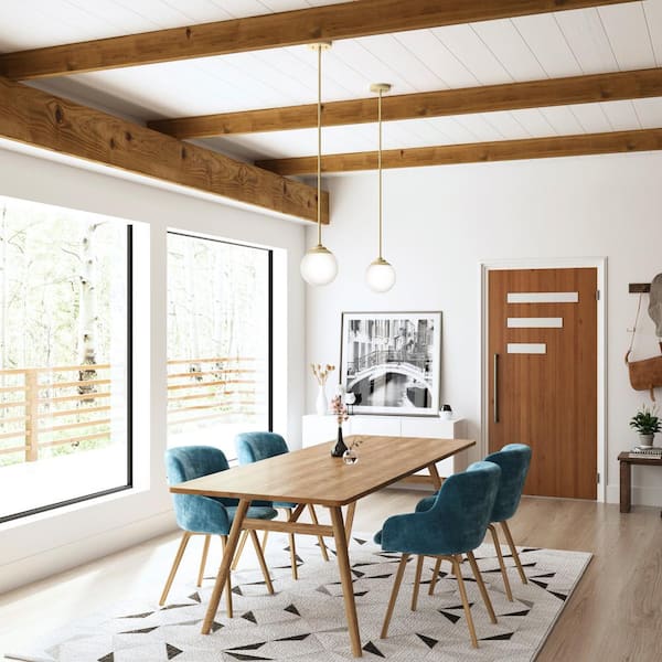 Hepburn 1 Light Modern Gold Brass Pendant Bedroom Light