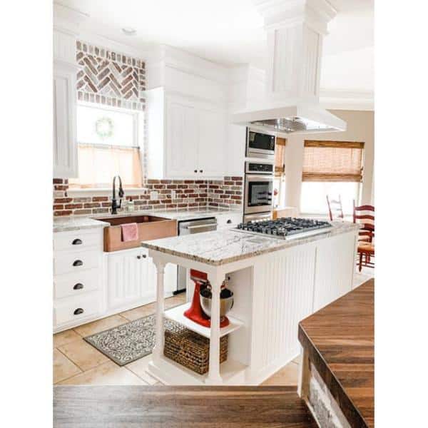 Lange 32 in. Undermount Farmhouse Single Bowl 17 Gauge Antique Copper Kitchen Sink